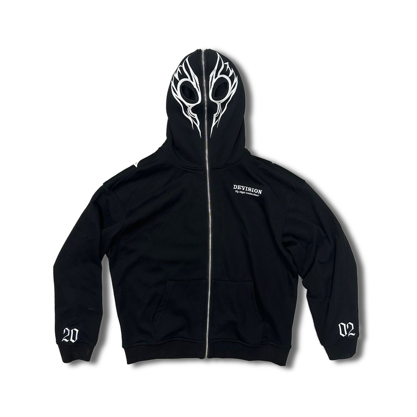 SUDADERA CON CREMALLERA COMPLETA – EDICIÓN BIVAK DEVISION®️