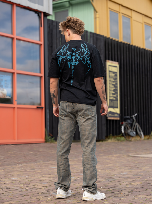 CAMISETA OVERSIZED AZUL DEVISION®️