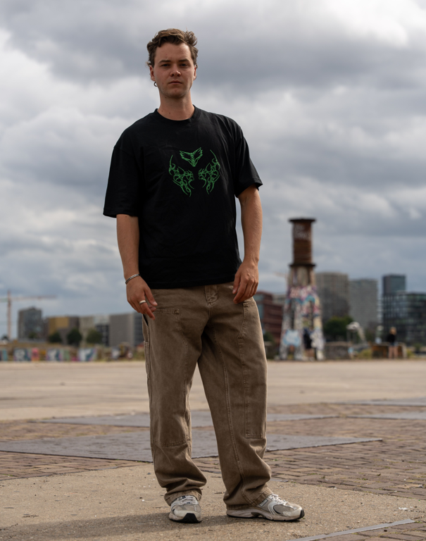 DEVISION®️ OVERSIZED TEE GREEN